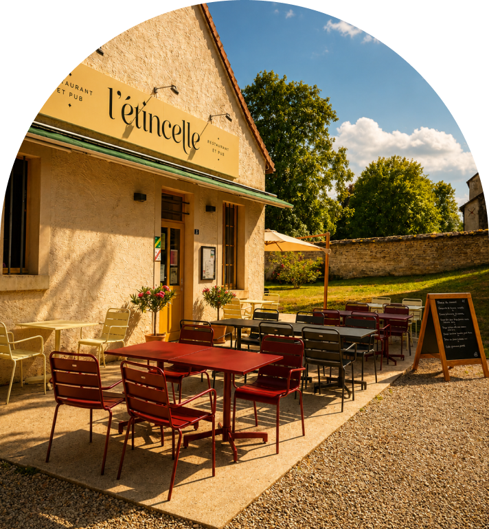 Le restaurant - L'Etincelle - Restaurant Salives - Restaurant Is sur Tille - top resto SALIVES